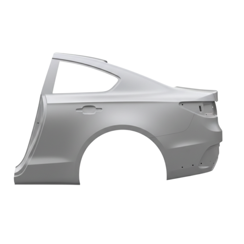 Замена четверти кузова